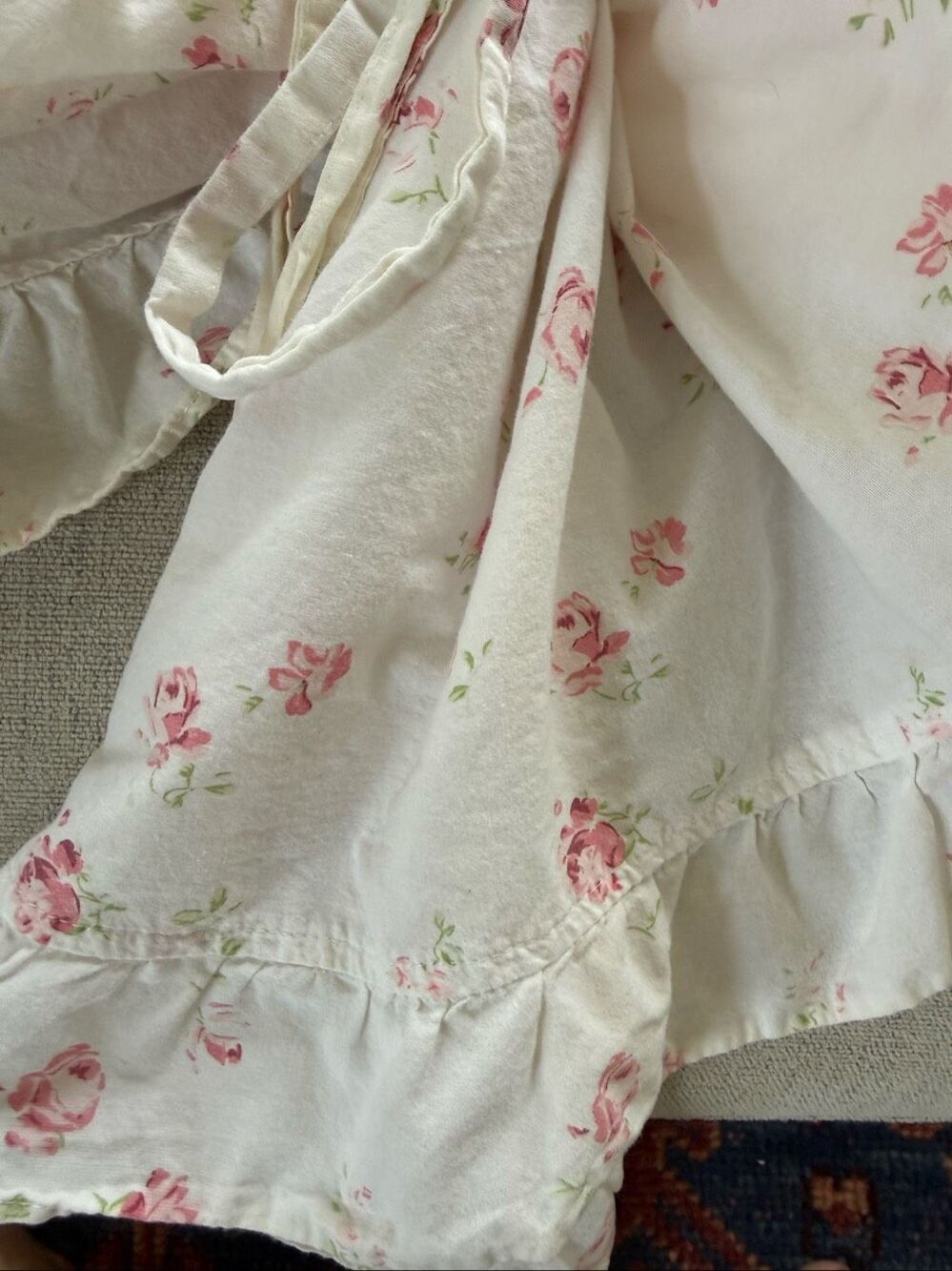 Simply Shabby Chic Pink Rosebuds Balloon Shade 40" X 60" - Picture 5 of 6